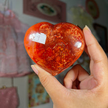 Load image into Gallery viewer, Carnelian Heart
