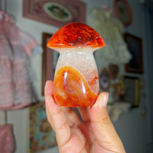 Load image into Gallery viewer, Carnelian Mushroom
