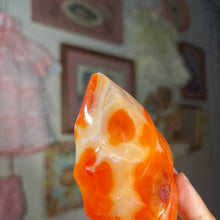 Load image into Gallery viewer, Carnelian Flame *chipped tip
